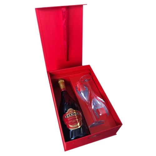 Tsarine Brut Champagne Gift Box with 2 Glasses (75cl) - Top Choice